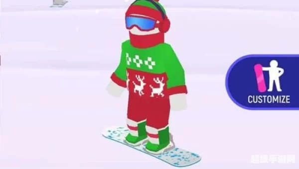 滑雪手机游戏